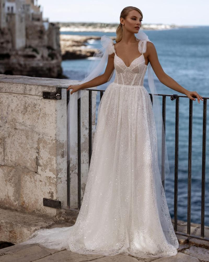 Erica - Madioni Wedding Dress - White Rose Bridal Newark NJ