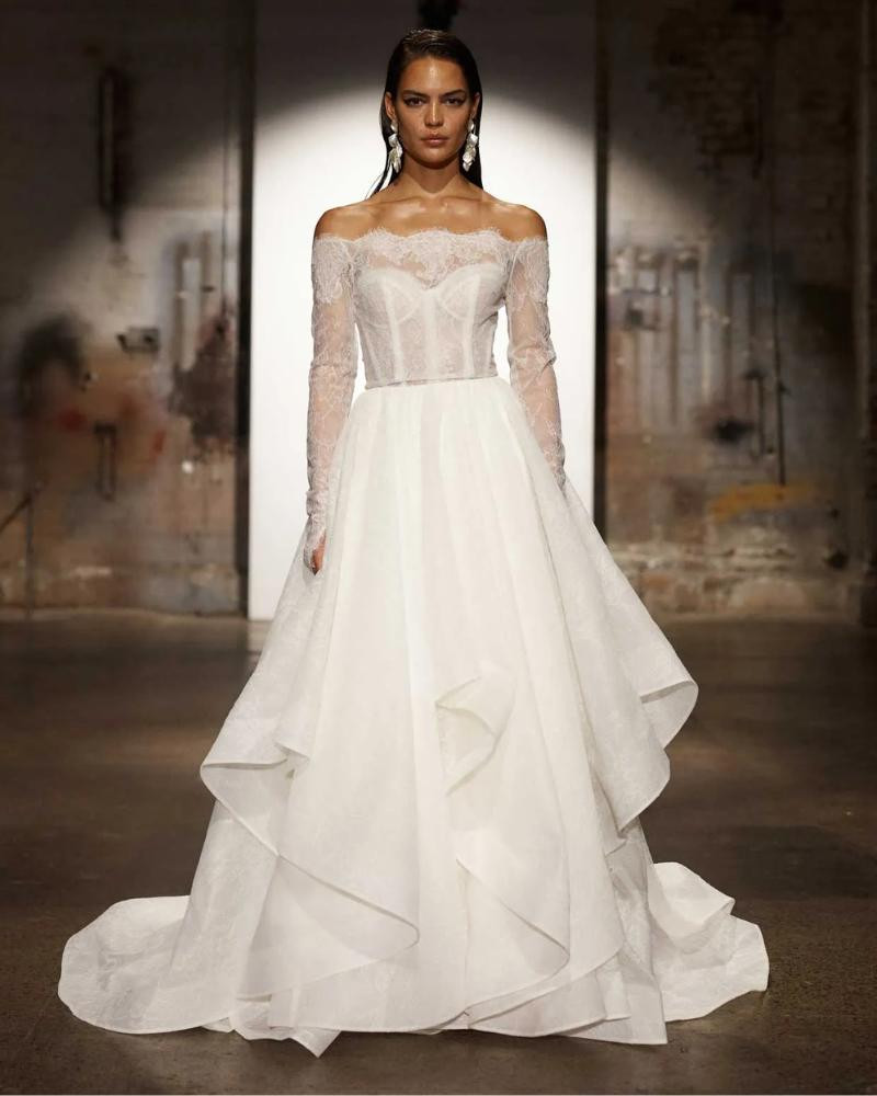 Hollis - Evie Young Wedding Dress - White Rose Bridal Newark NJ