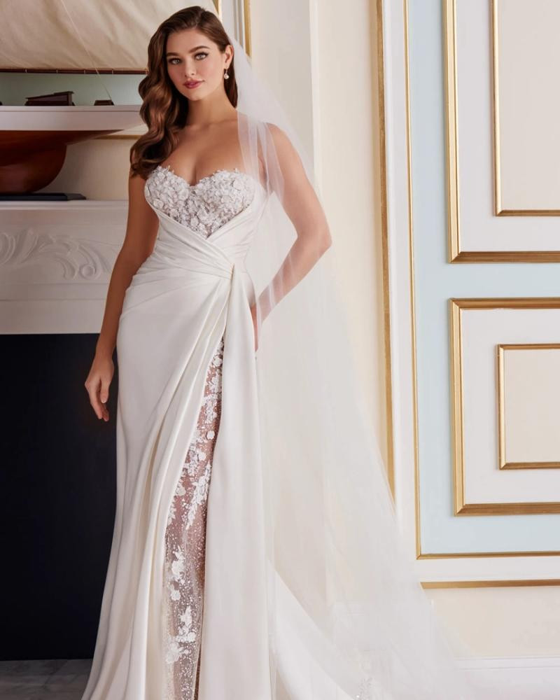 Carrington - Martin Thornburg Wedding Dress - White Rose Bridal Newark NJ