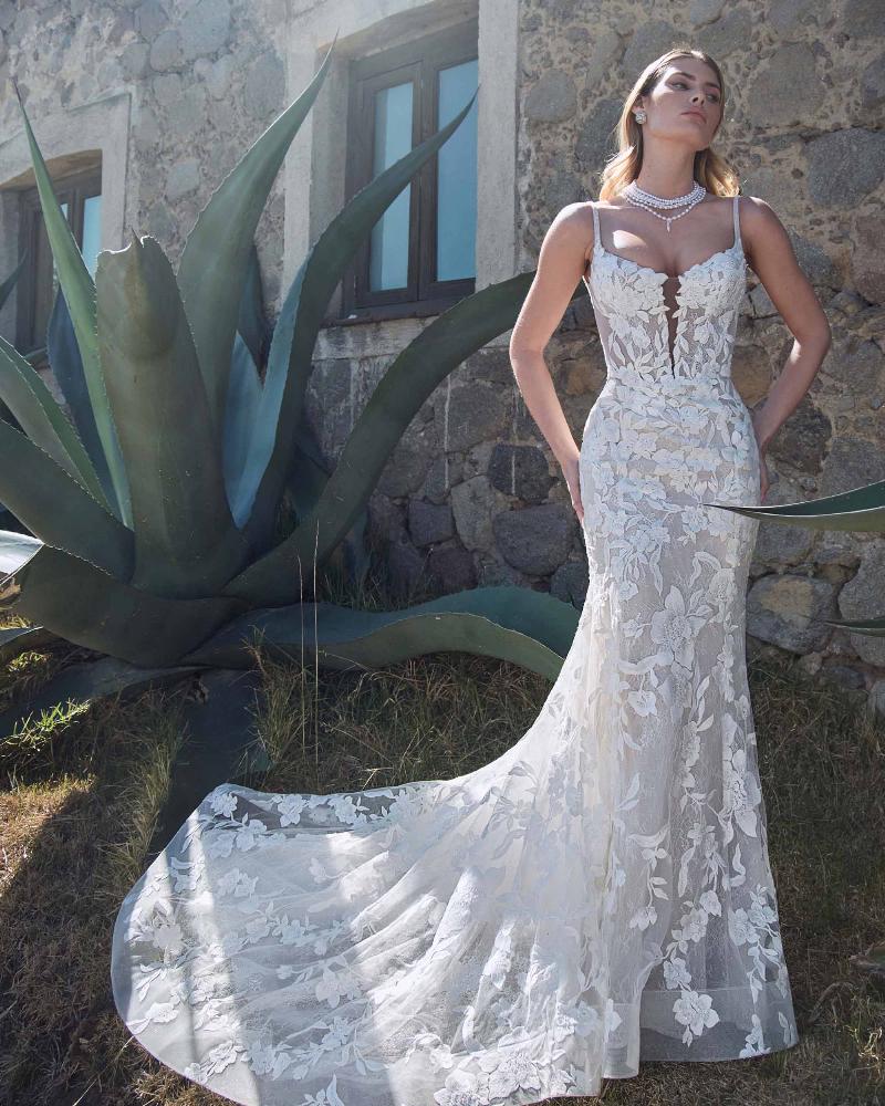 Style 125256 - Calla Blanche Wedding Dress - White Rose Bridal Newark NJ