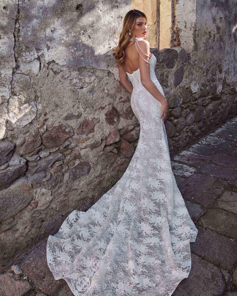 Style 125257 - Calla Blanche Wedding Dress - White Rose Bridal Newark NJ (view 3)