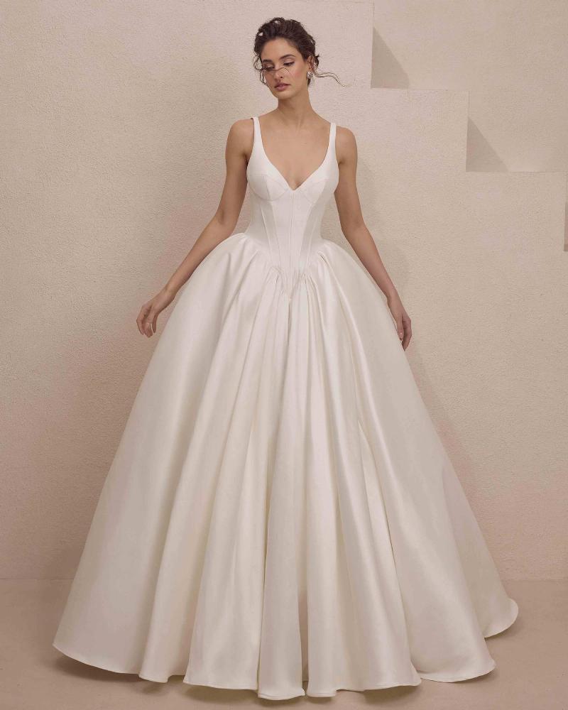 Style B25234 - Calla Blanche Wedding Dress - White Rose Bridal Newark NJ