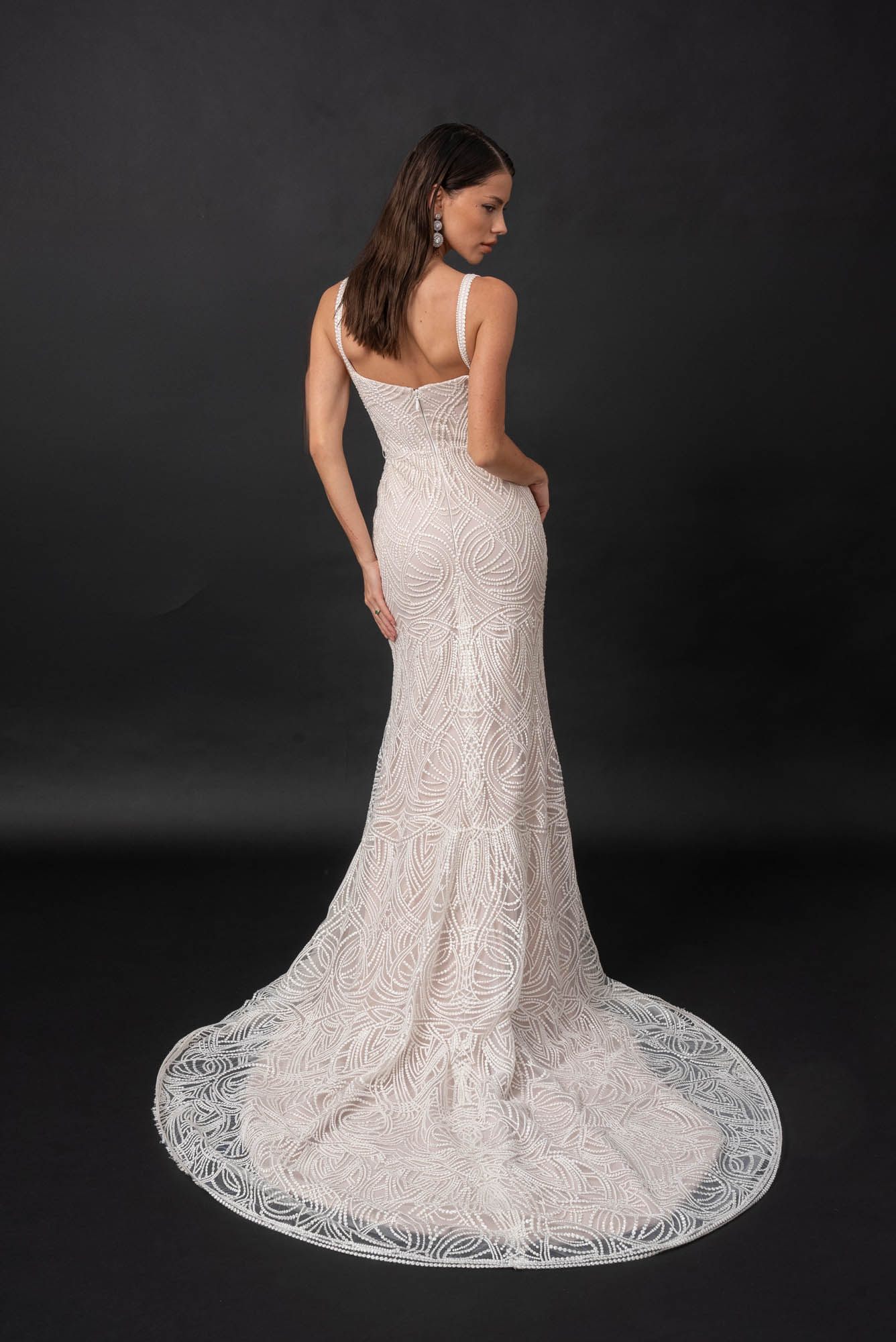 Reagan - Evie Young Wedding Dress - White Rose Bridal Newark NJ (view 7)