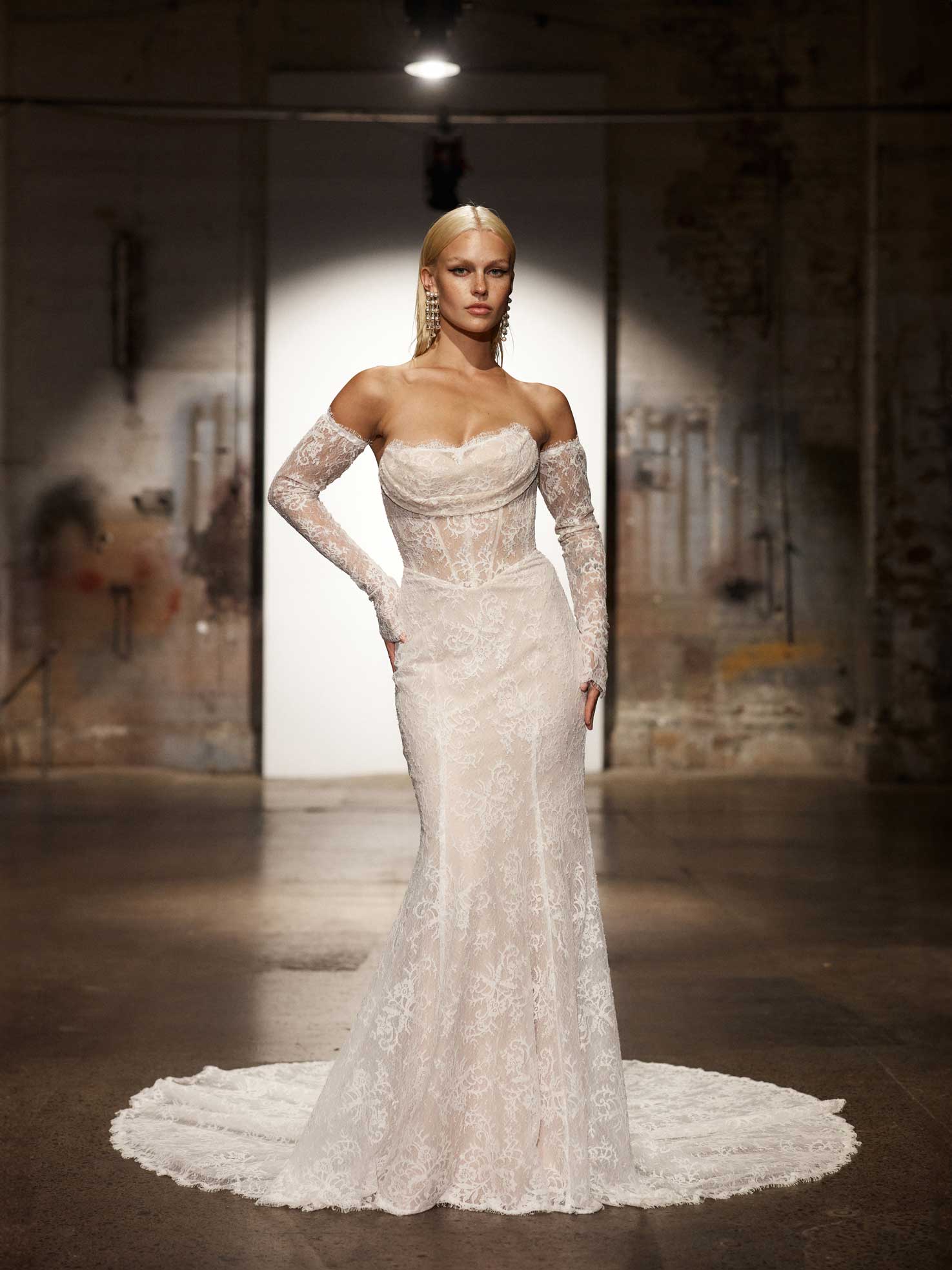 Roxanne - Evie Young Wedding Dress - White Rose Bridal Newark NJ