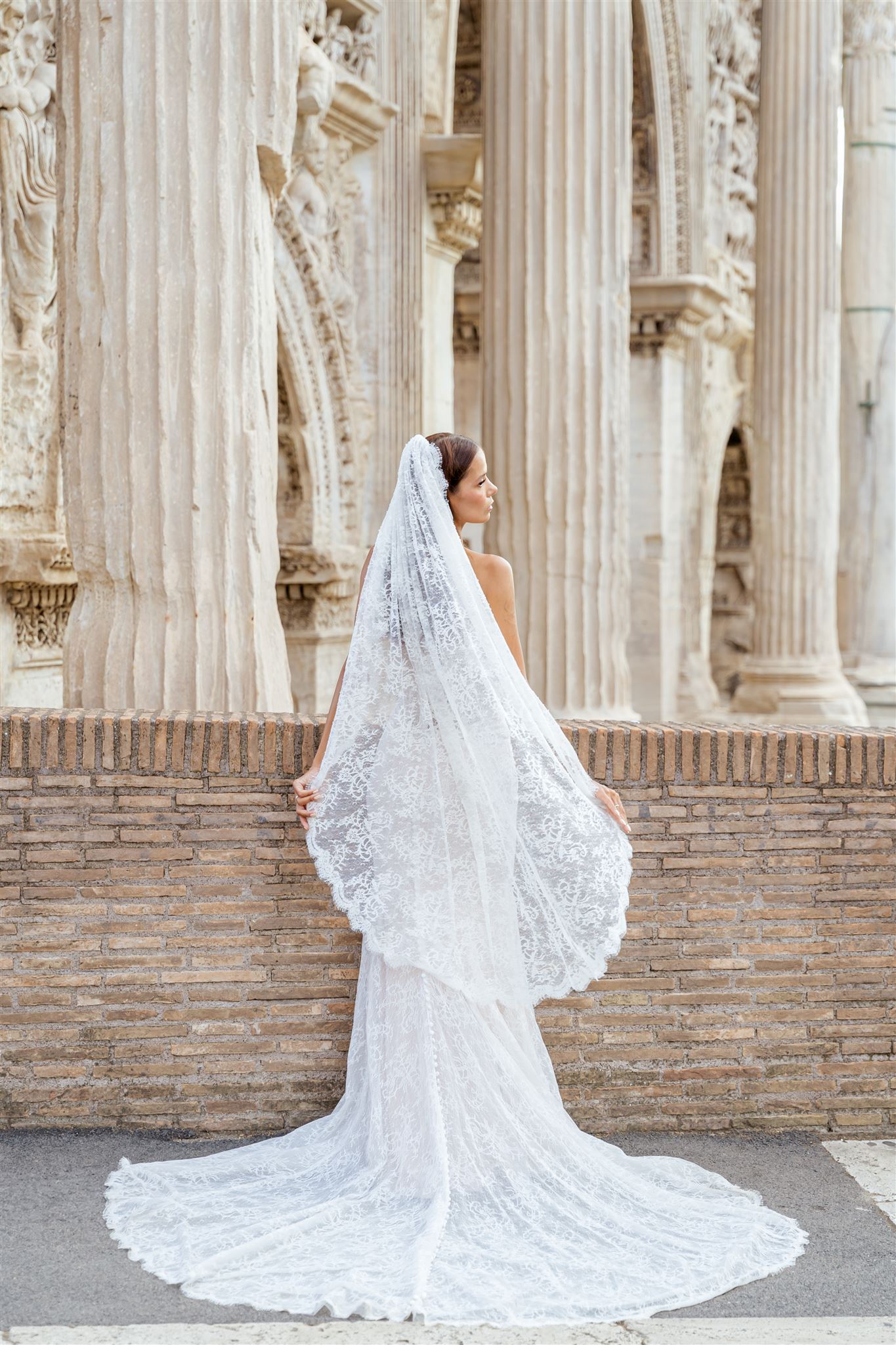 Roxanne - Evie Young Wedding Dress - White Rose Bridal Newark NJ (view 13)