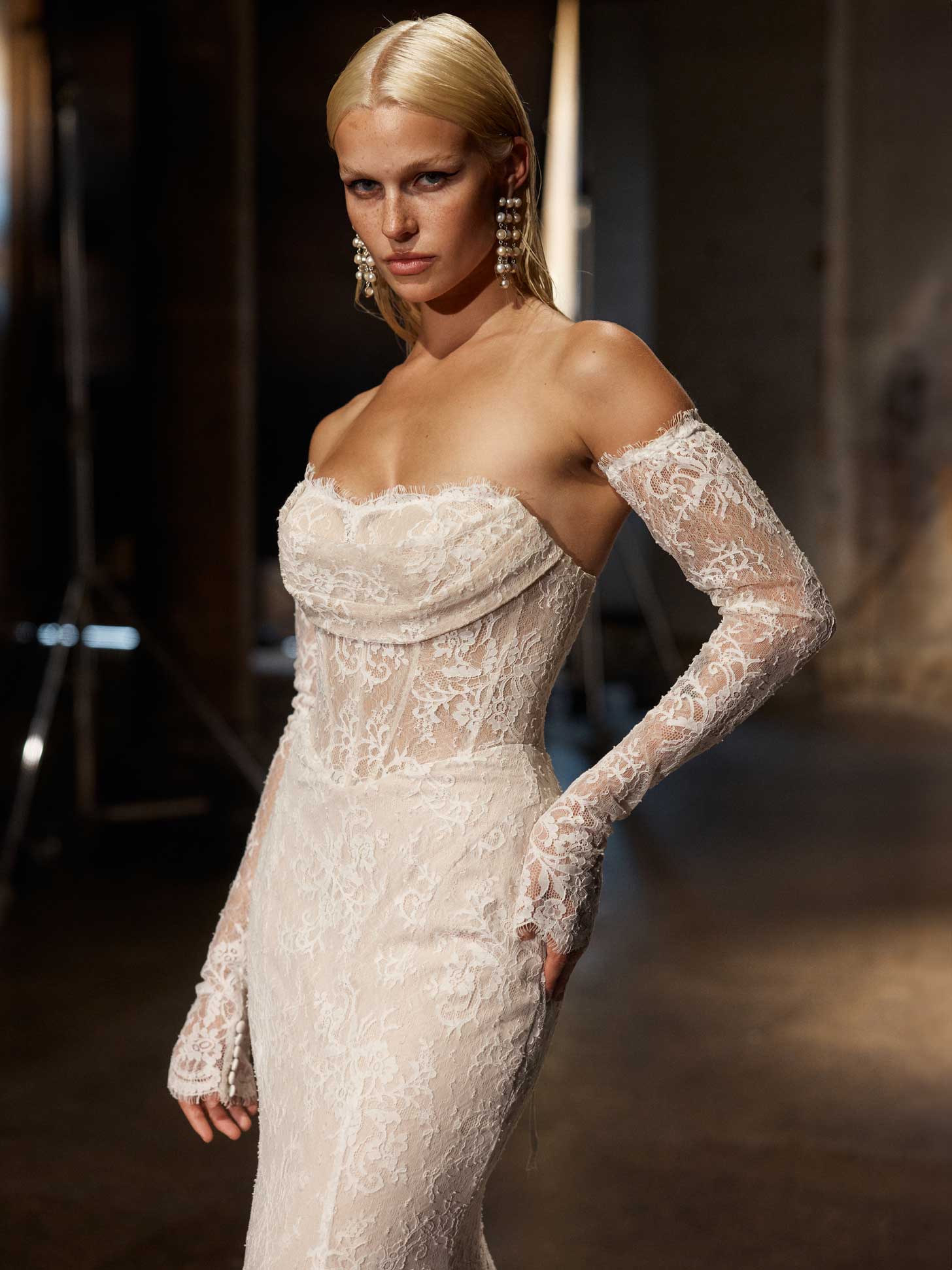 Roxanne - Evie Young Wedding Dress - White Rose Bridal Newark NJ (view 2)