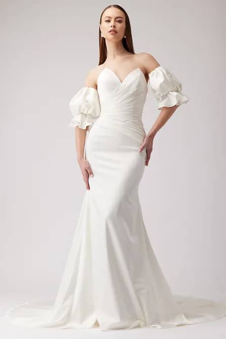 Athena - Jimme Huang Wedding Dress - White Rose Bridal Newark NJ (view 3)