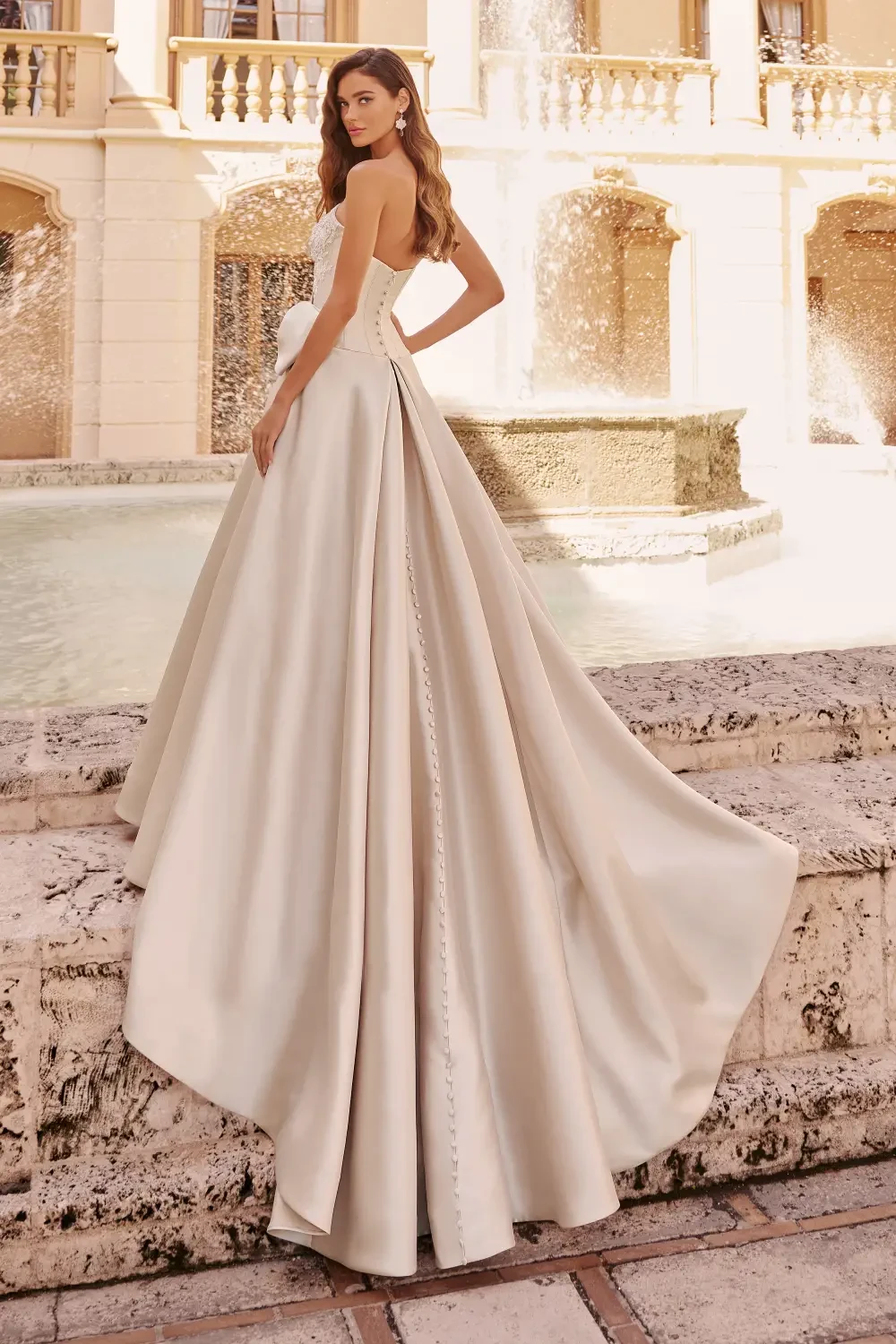 Aspyn - Martin Thornburg Wedding Dress - White Rose Bridal Newark NJ (view 2)