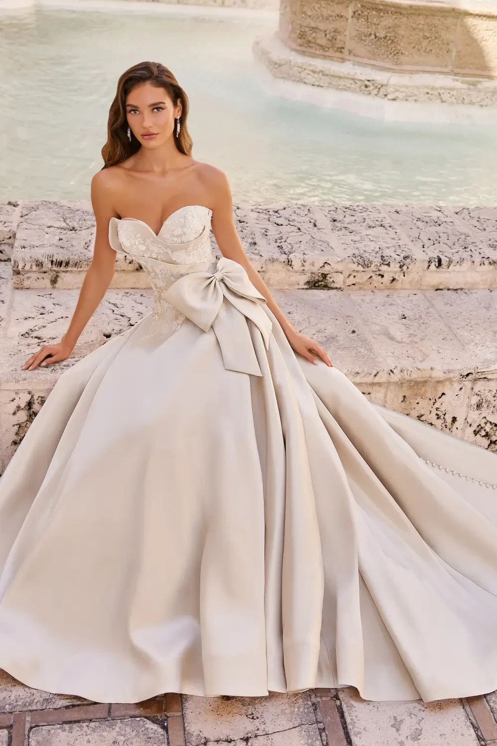 Aspyn - Martin Thornburg Wedding Dress - White Rose Bridal Newark NJ (view 3)
