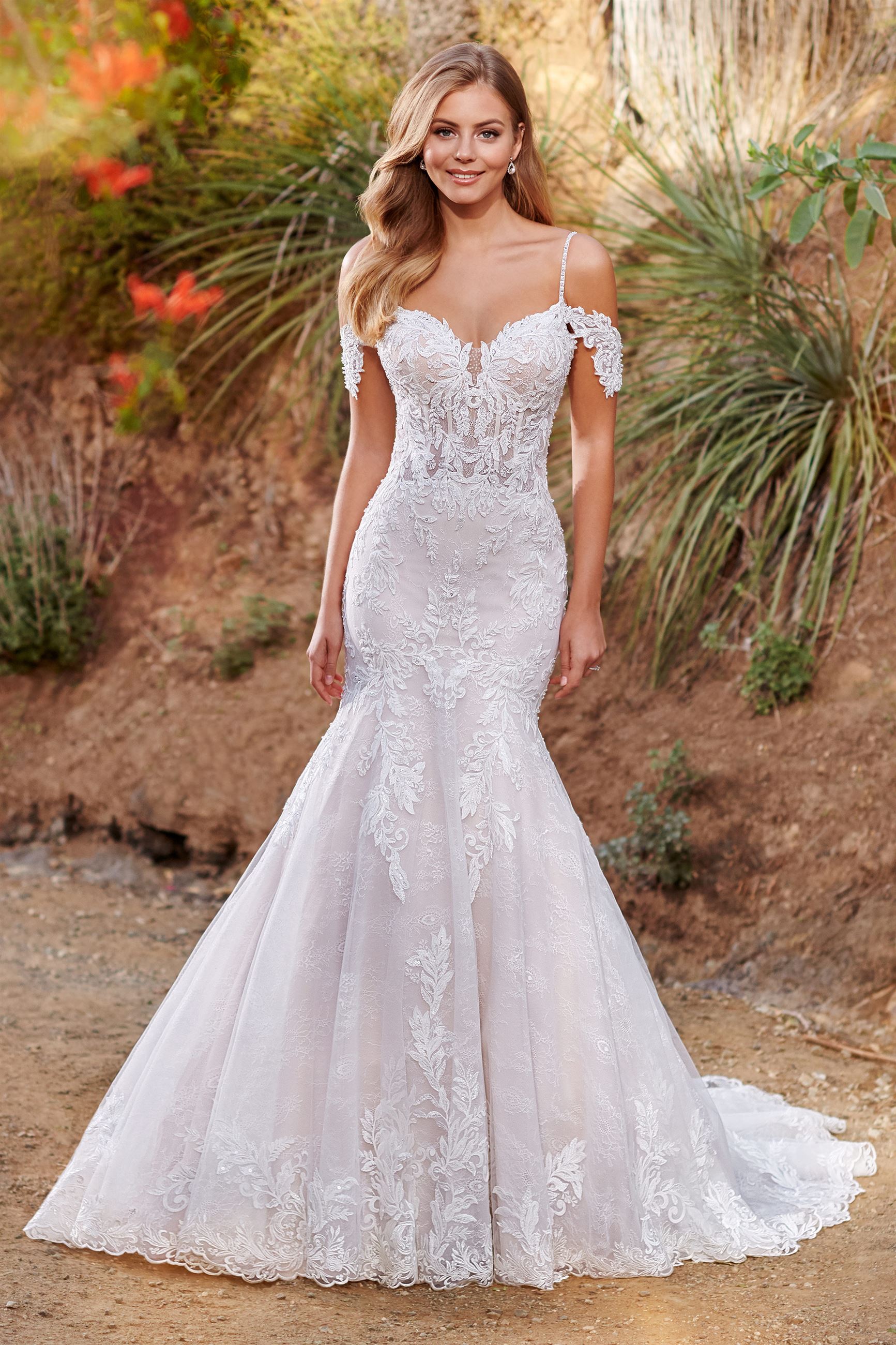 Cambria - Martin Thornburg Wedding Dress - White Rose Bridal Newark NJ (view 3)