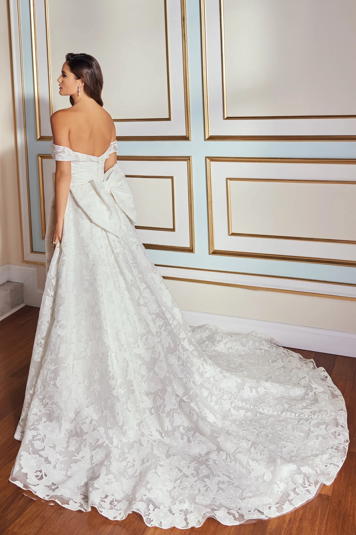 Gazelle - Martin Thornburg Wedding Dress - White Rose Bridal Newark NJ (view 2)