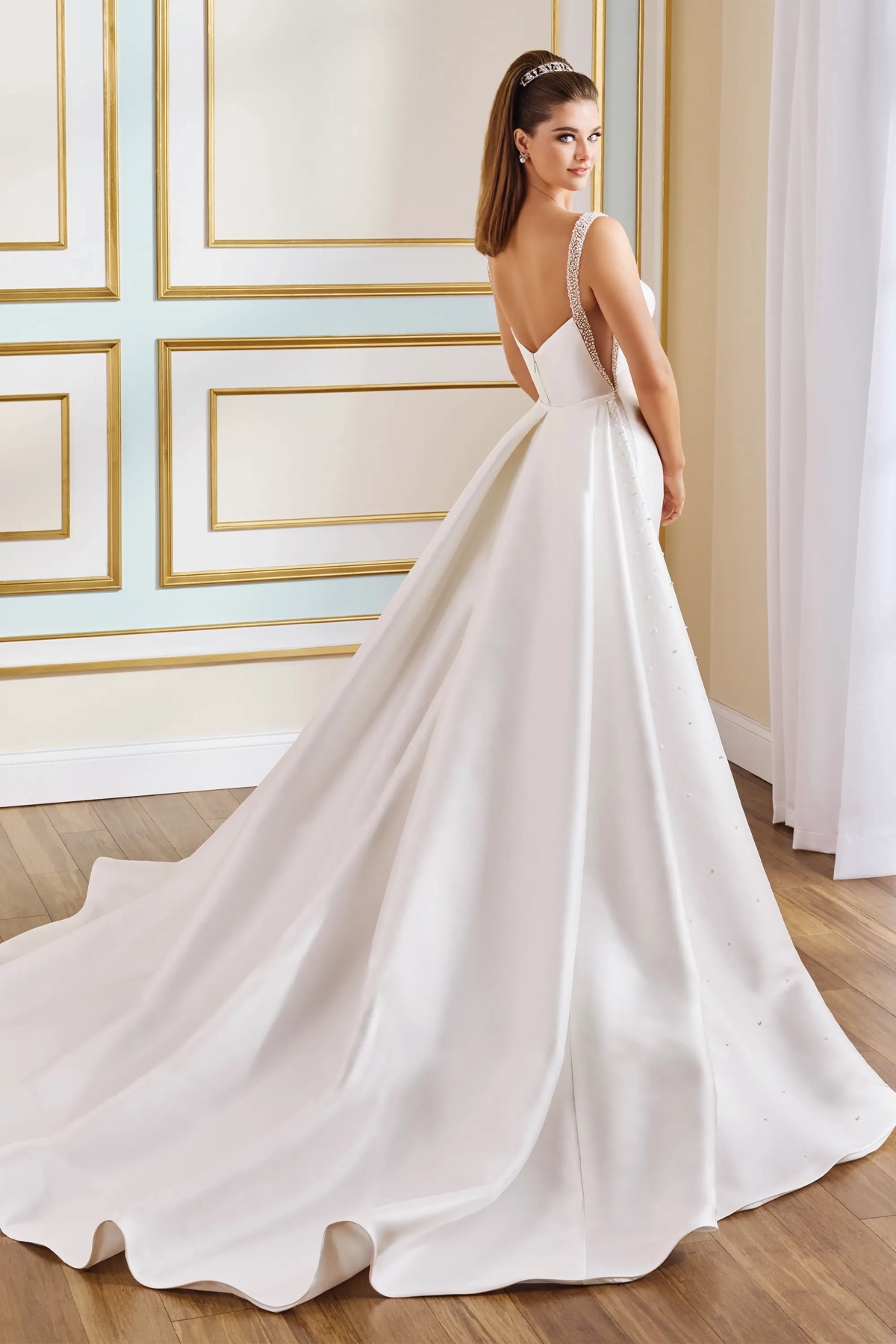MT9105 Calá - Martin Thornburg Wedding Dress - White Rose Bridal Newark NJ (view 2)