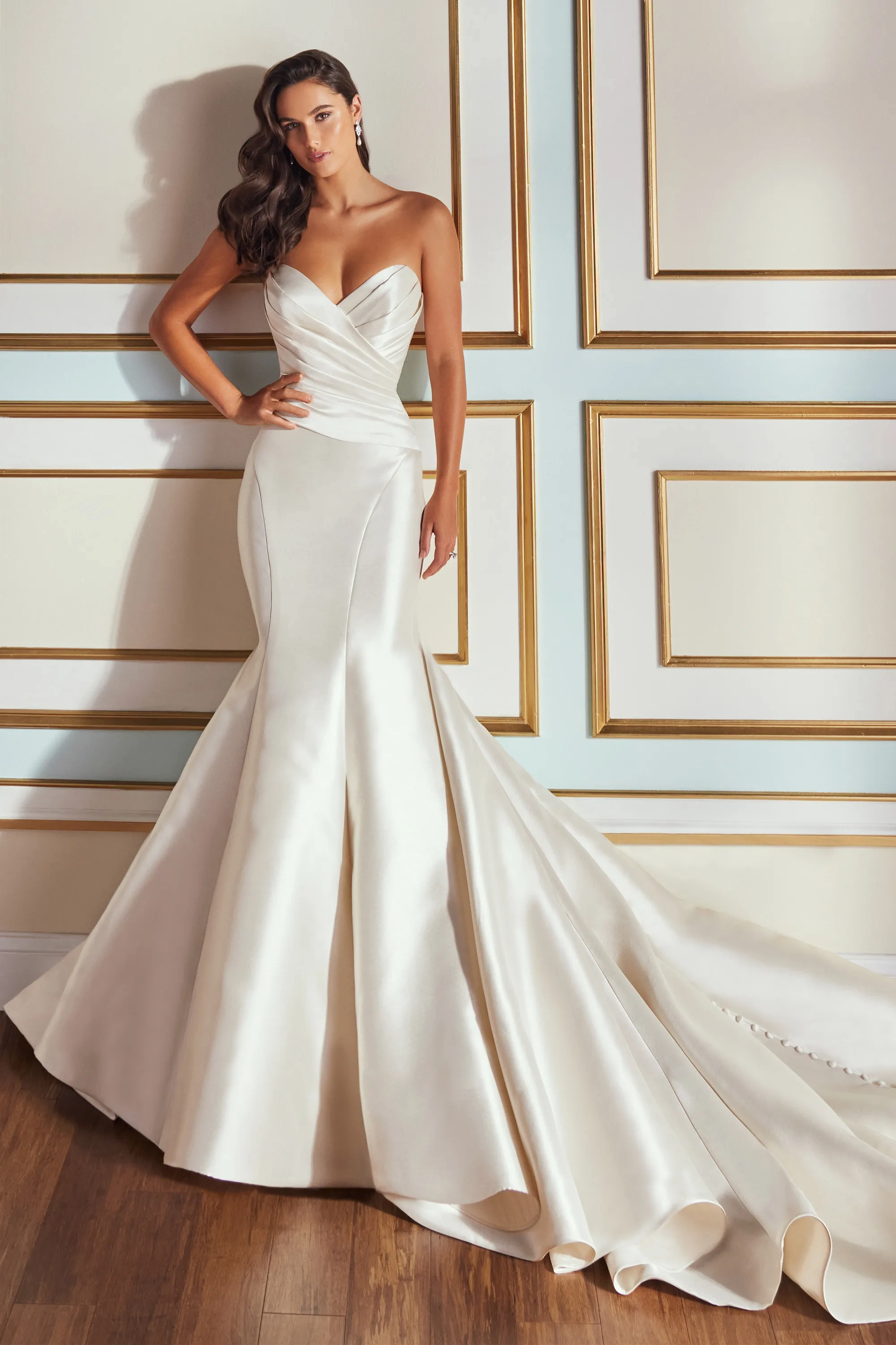 Flannery -  Wedding Dress - White Rose Bridal Newark NJ