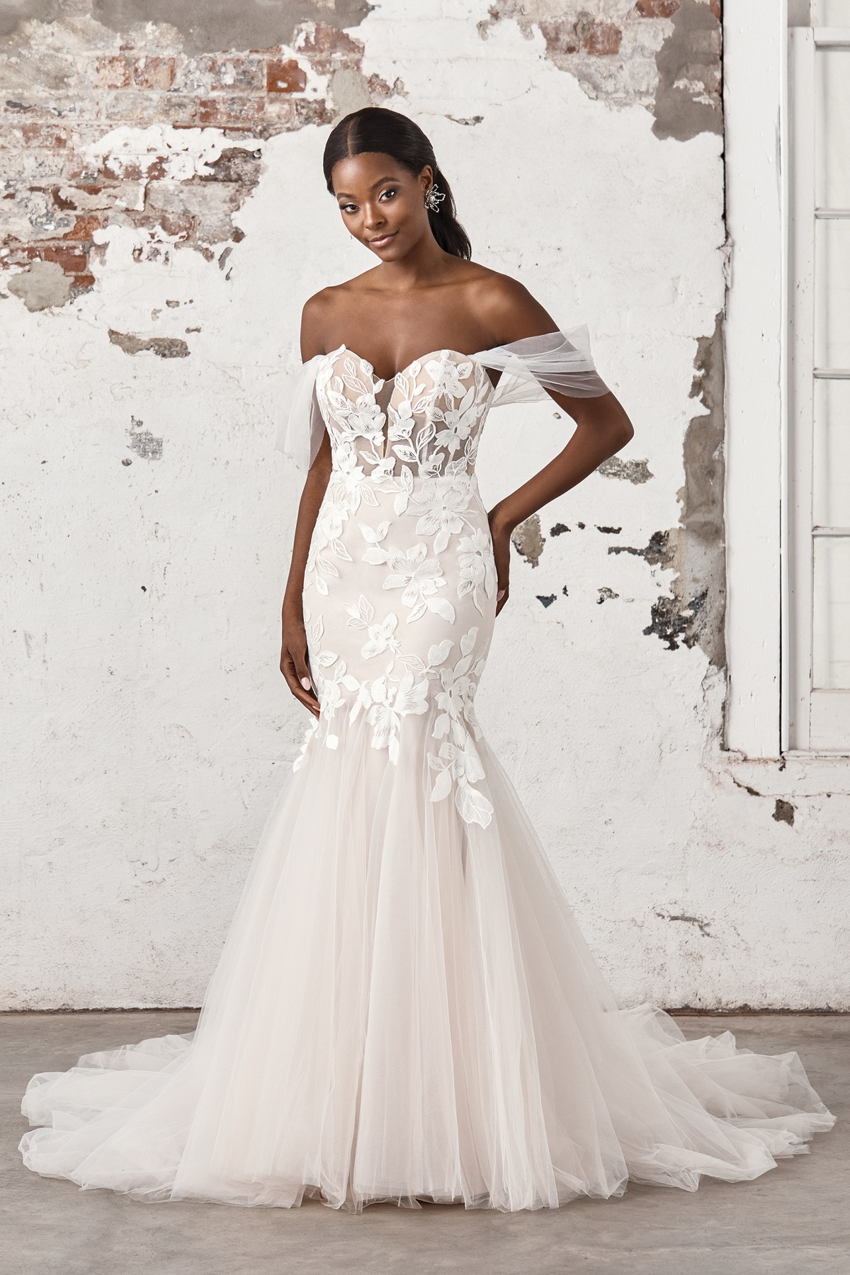 Style 44403 - Sincerity by Justin Alexander Wedding Dress - White Rose Bridal Newark NJ