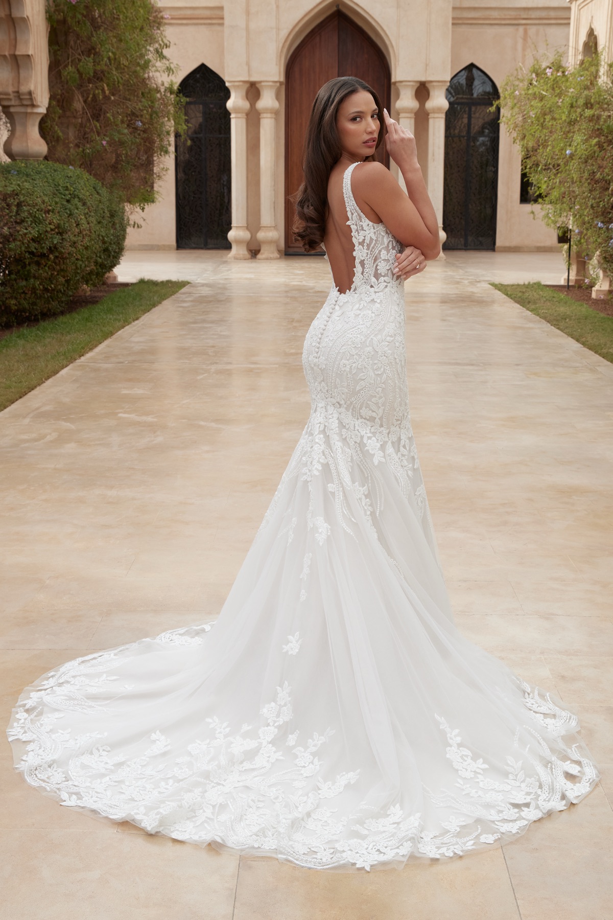 Style 44426 - Sincerity by Justin Alexander Wedding Dress - White Rose Bridal Newark NJ (view 4)