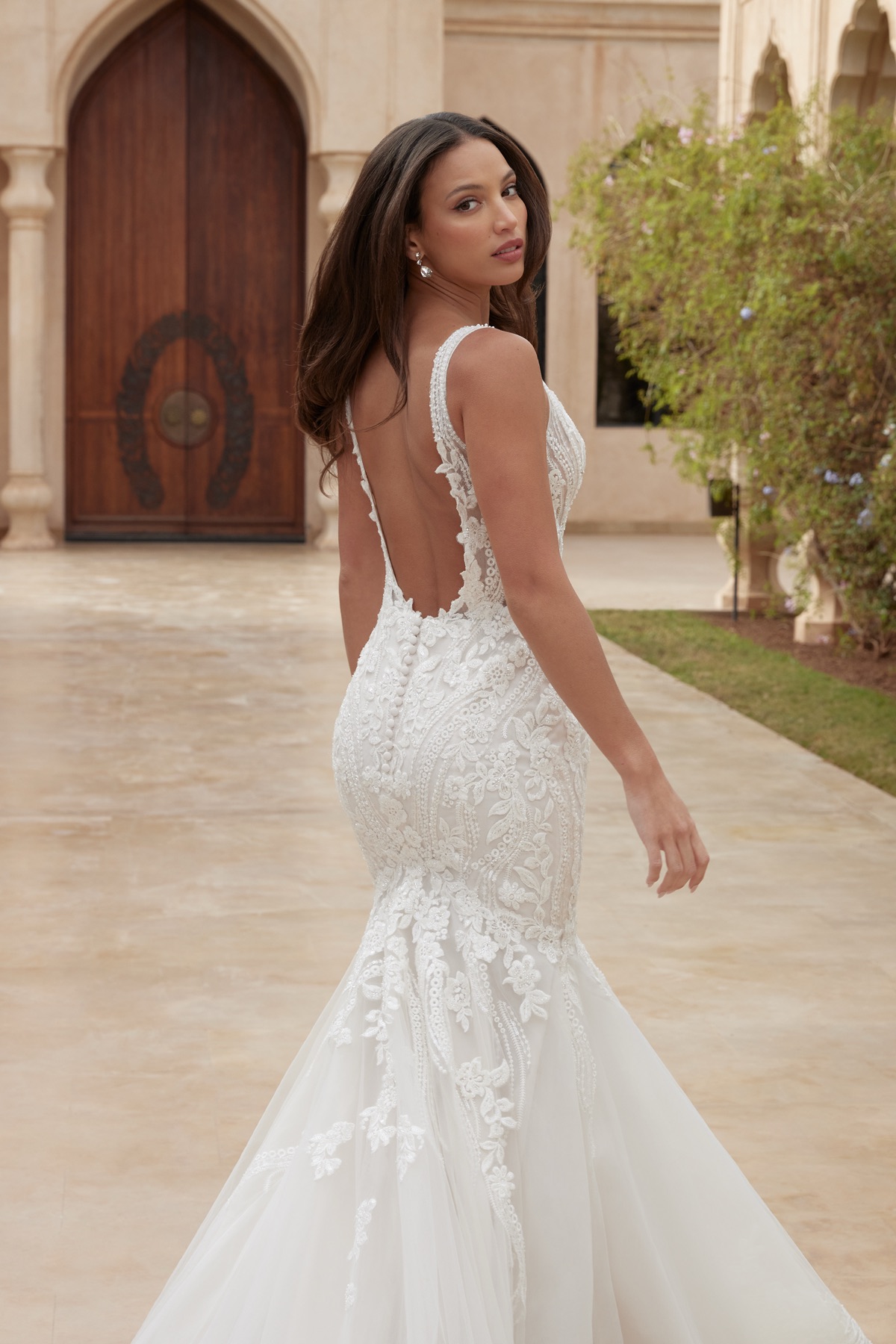 Style 44426 - Sincerity by Justin Alexander Wedding Dress - White Rose Bridal Newark NJ (view 6)