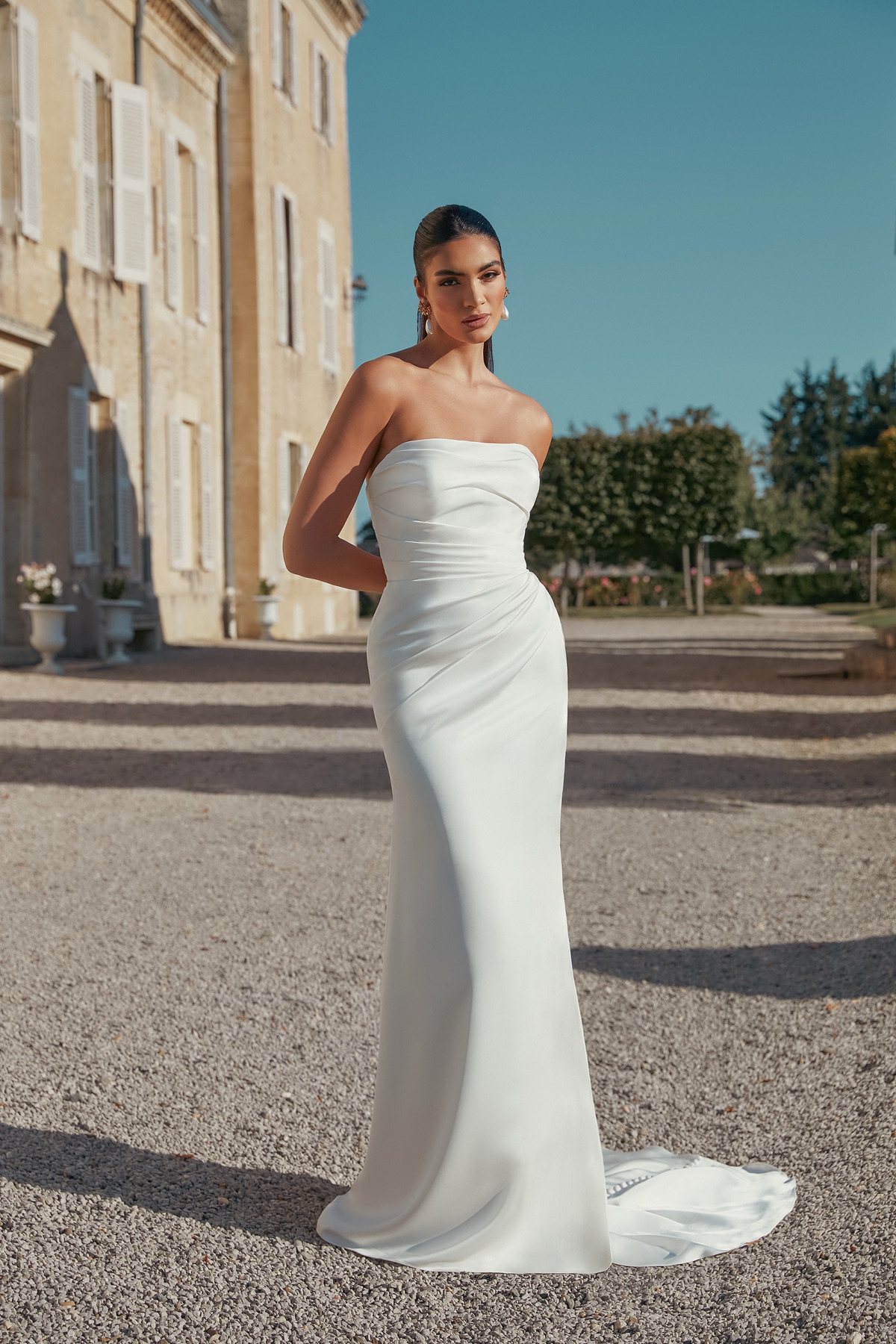 Style 44445 - Sincerity by Justin Alexander Wedding Dress - White Rose Bridal Newark NJ (view 3)