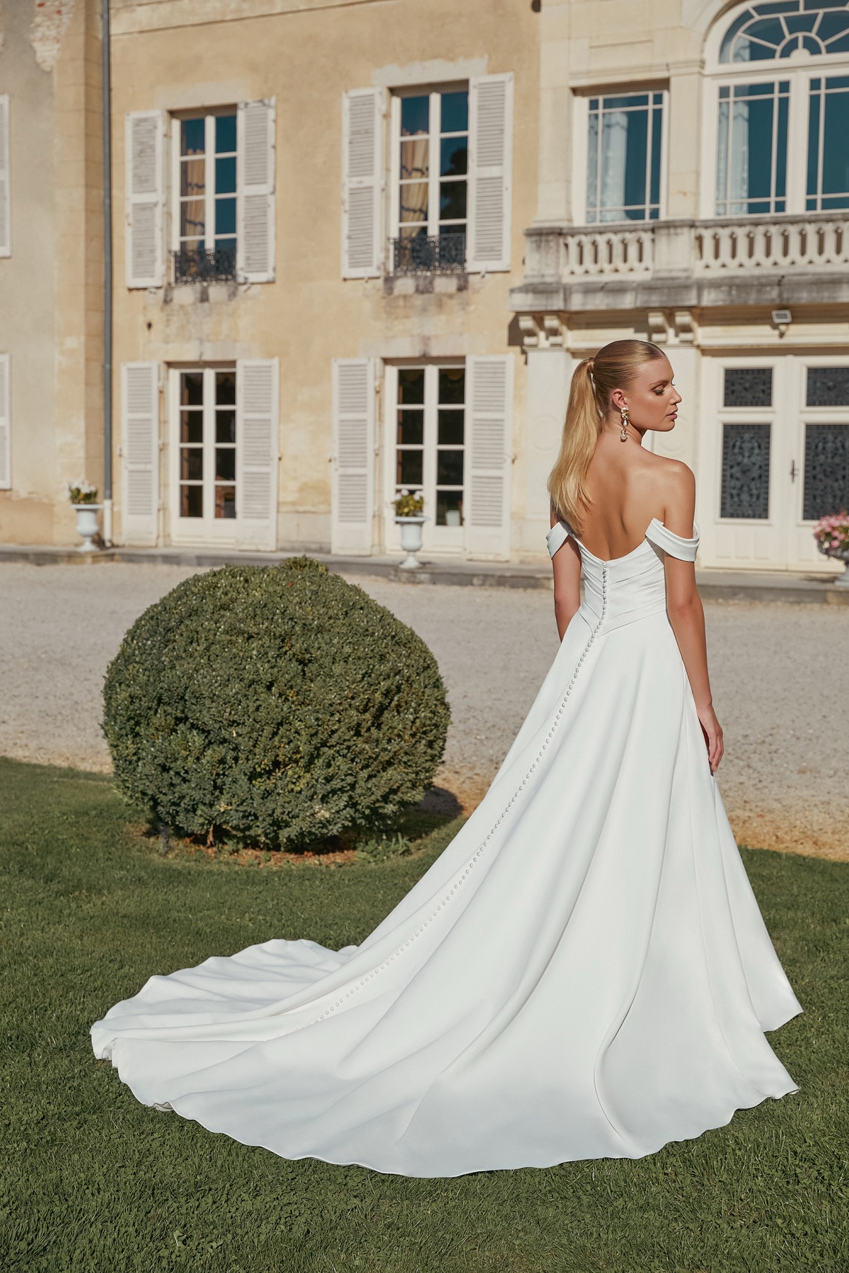 Style 44446 - Sincerity by Justin Alexander Wedding Dress - White Rose Bridal Newark NJ (view 3)