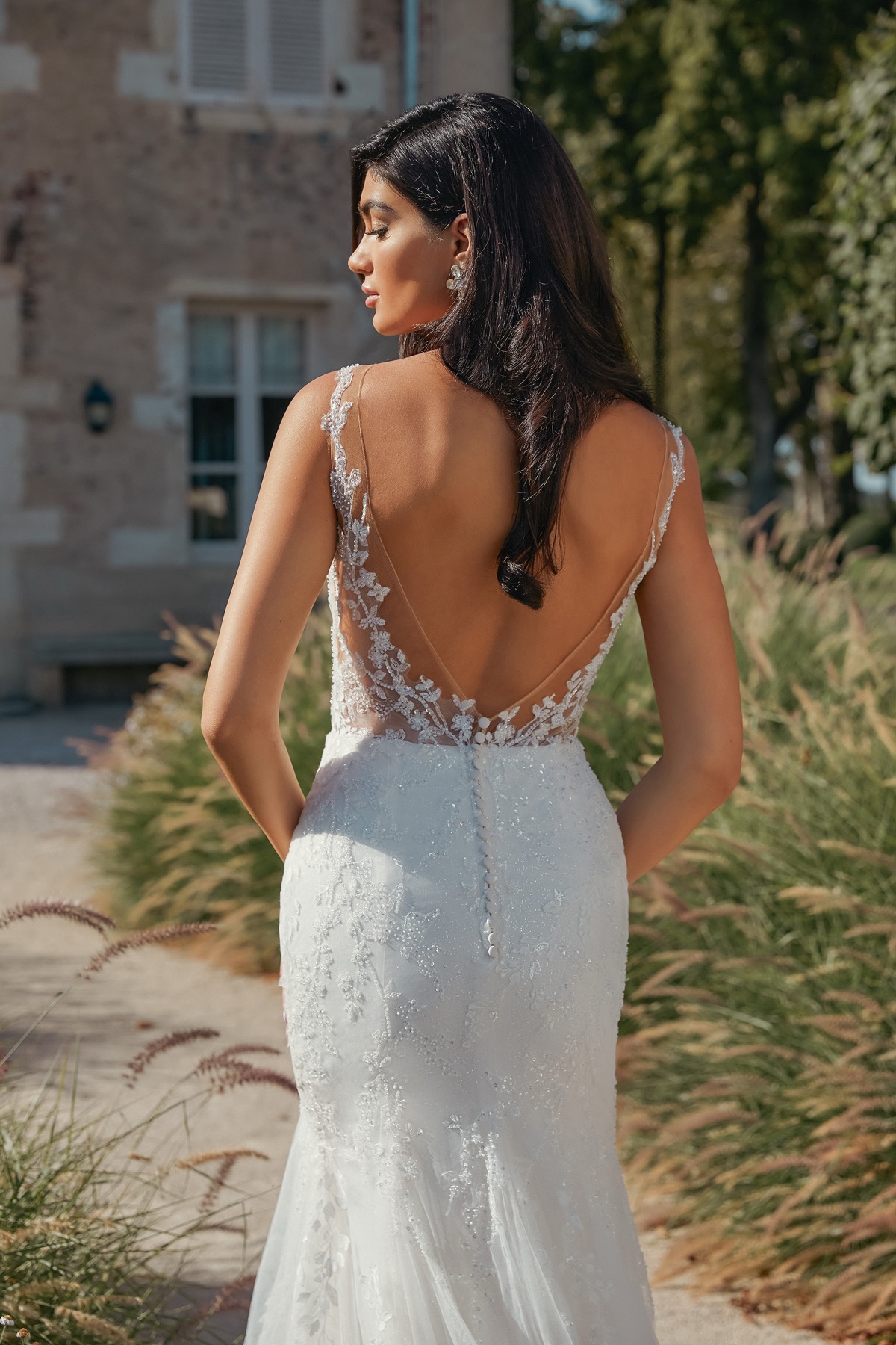 Style 44463 - Sincerity by Justin Alexander Wedding Dress - White Rose Bridal Newark NJ (view 4)
