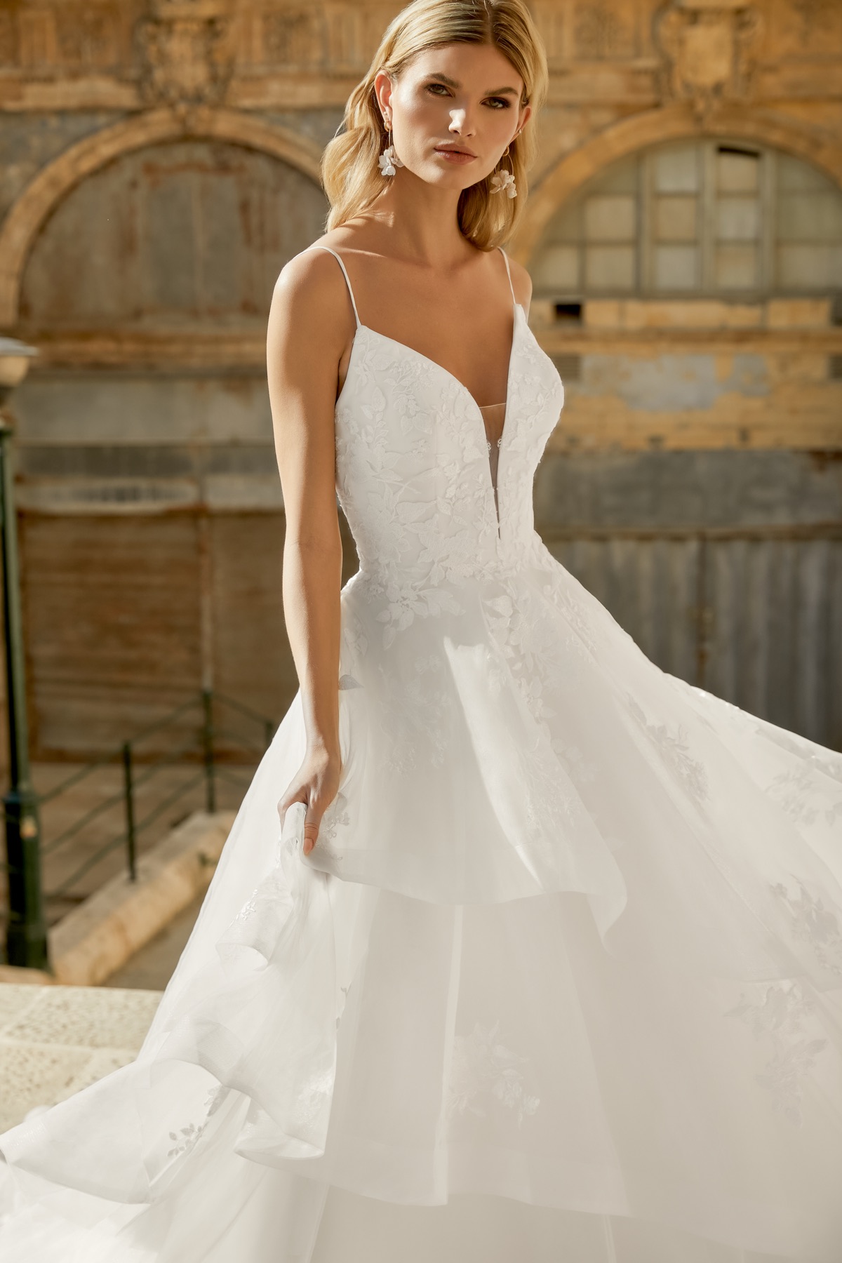 Style 44499 - Sincerity by Justin Alexander Wedding Dress - White Rose Bridal Newark NJ (view 3)