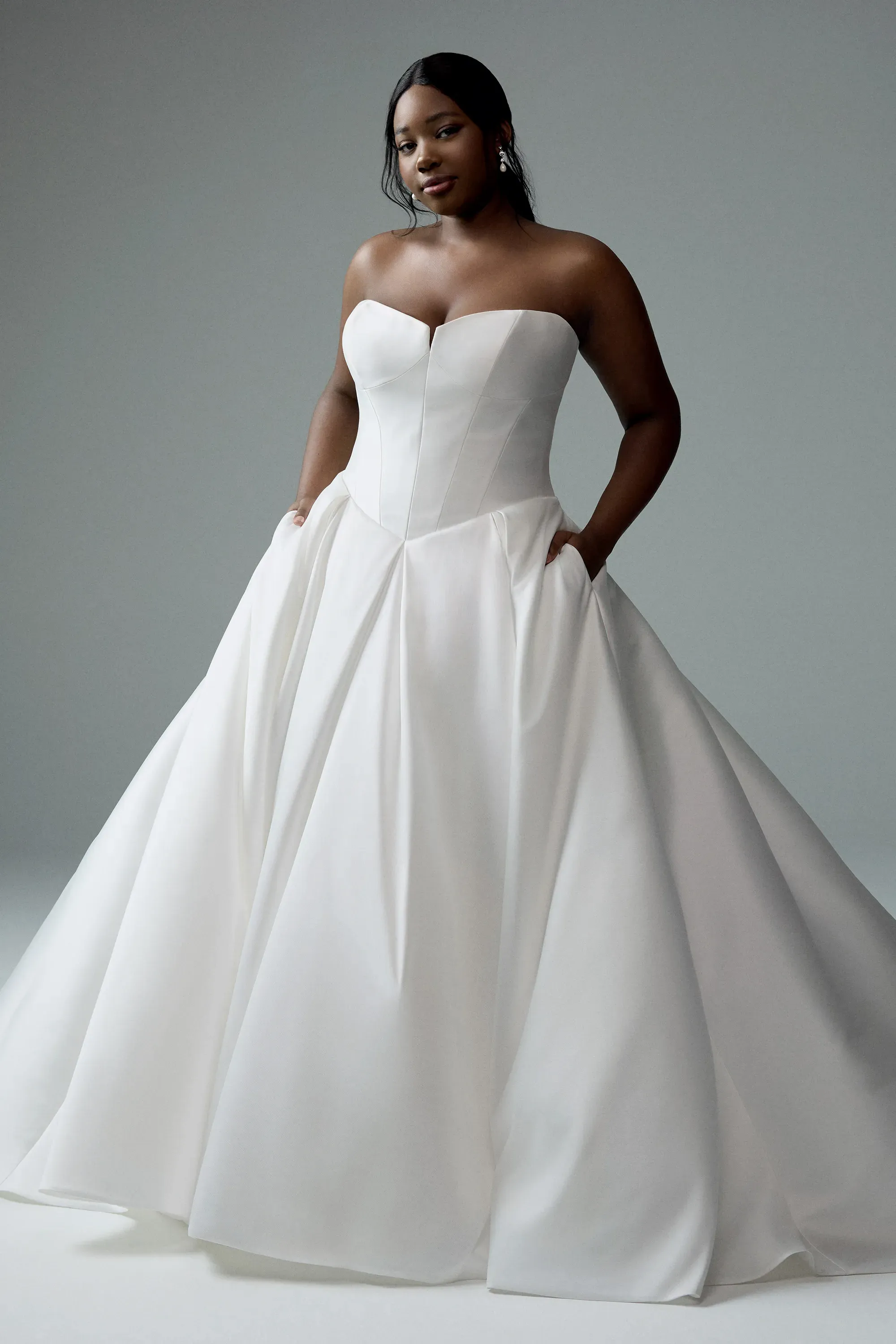 Elli - Sophia Tolli Wedding Dress - White Rose Bridal Newark NJ (view 3)