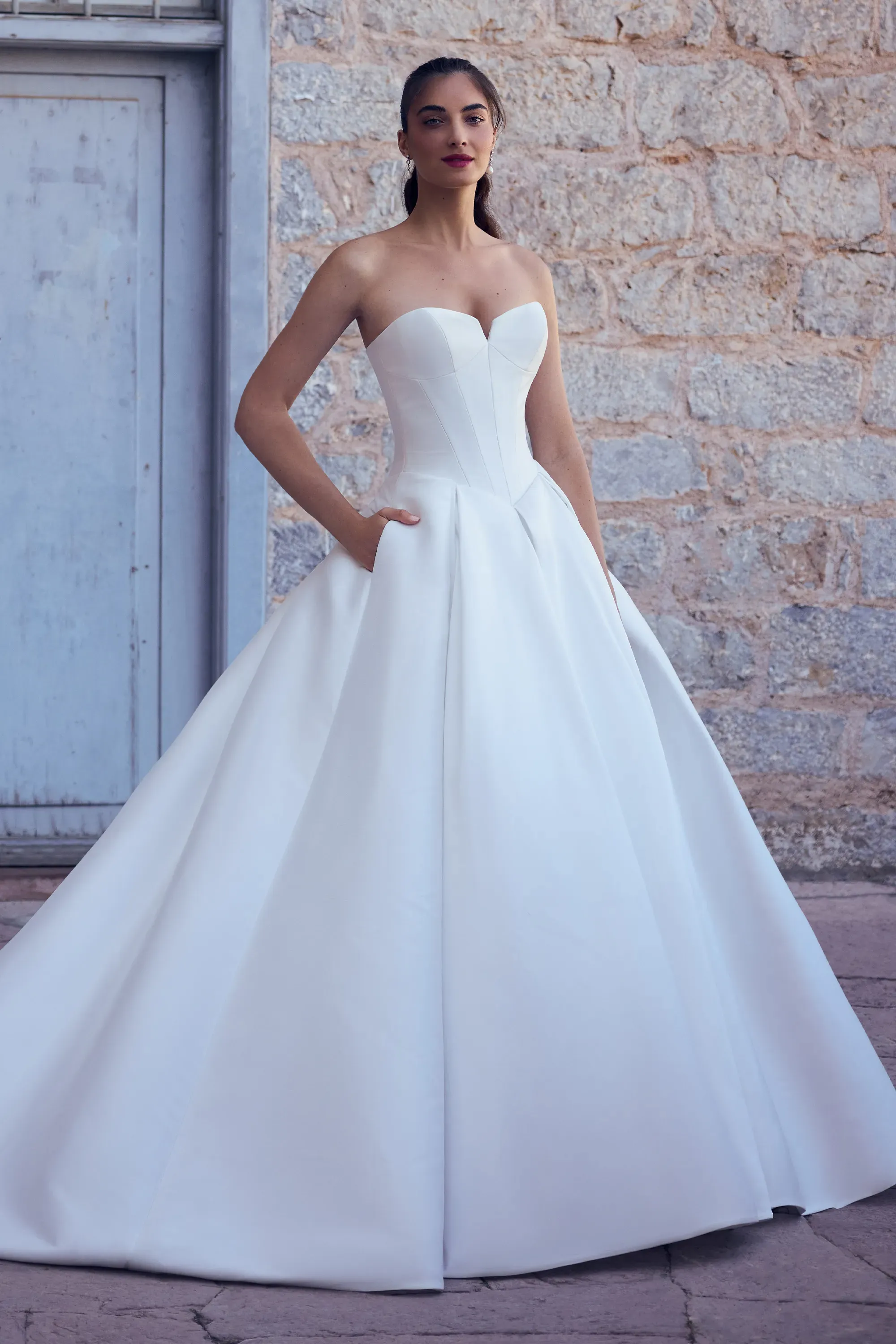 Elli - Sophia Tolli Wedding Dress - White Rose Bridal Newark NJ (view 5)