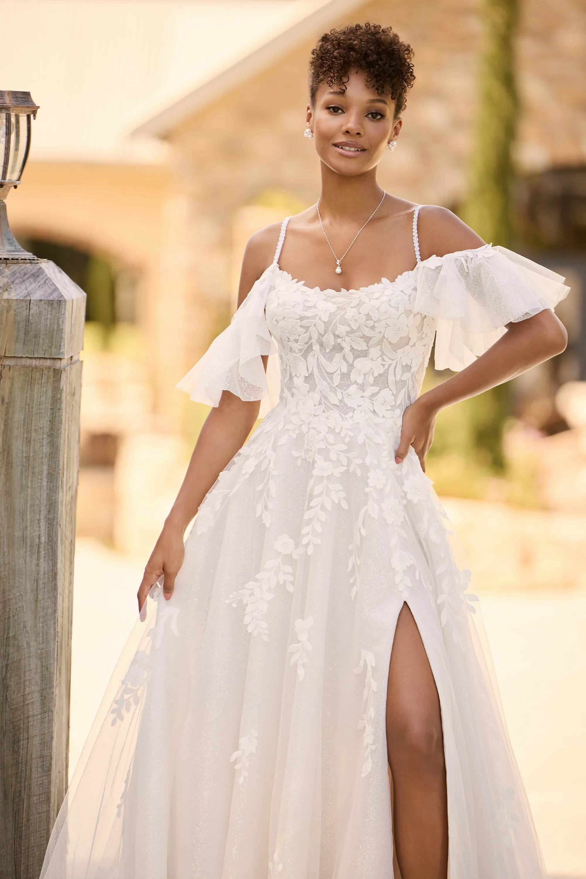 Eloise - Sophia Tolli Wedding Dress - White Rose Bridal Newark NJ (view 2)