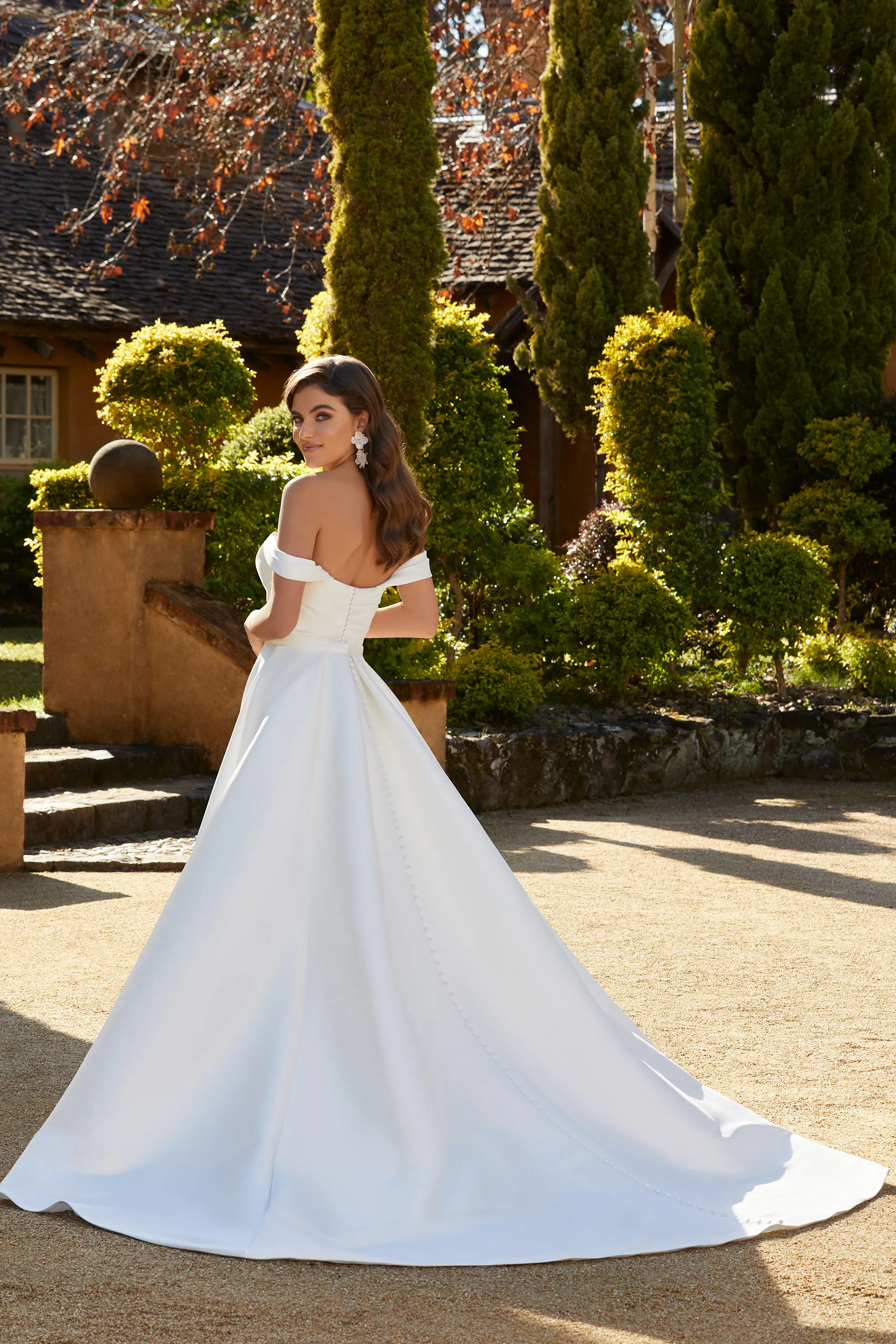 Zendaya - Sophia Tolli Wedding Dress - White Rose Bridal Newark NJ (view 4)