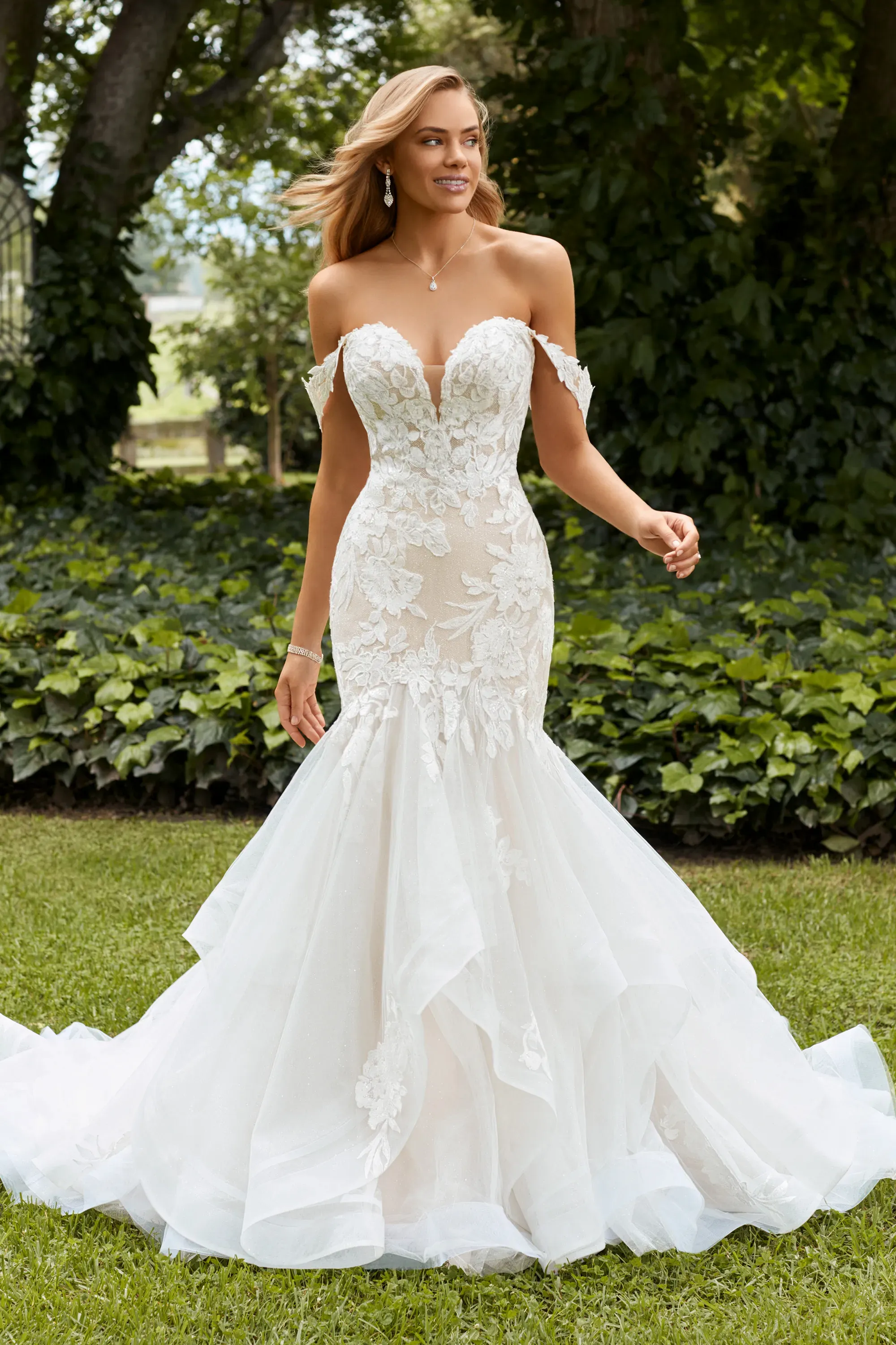 Indiana -  Wedding Dress - White Rose Bridal Newark NJ